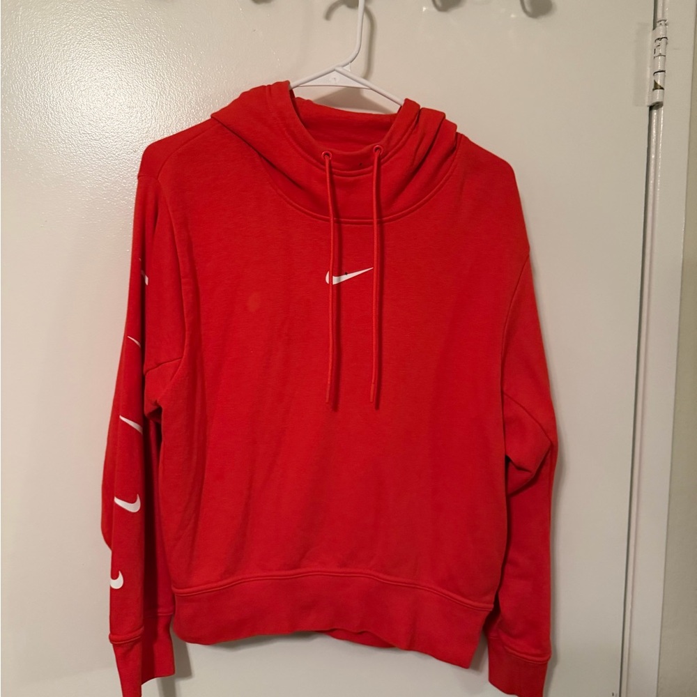 Nike Red Pullover Hoodie